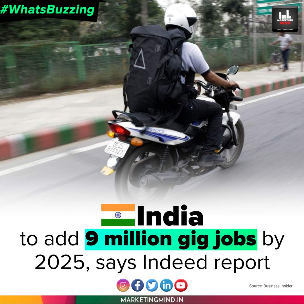 MarketingMind_'s tweet image. Gig workers are freelancers or contractors who work independently, typically on a short term basis for multiple clients...

#MarketingMind #WhatsBuzzing #GigJobs