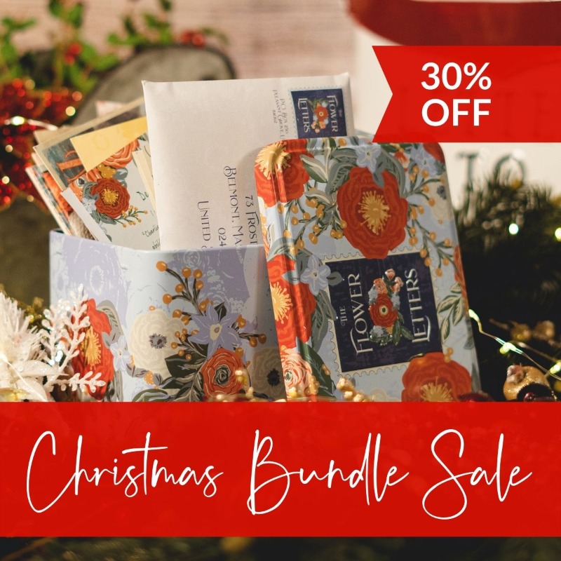 LetterOnTheWay's tweet photo. 💌 Shopping for the person who has everything? We’ve got you covered!💌
Up to 30% OFF all story collections - limited time! 

The Flower Letters are highly interactive works of historical fiction, mailed to your house in a series of letters