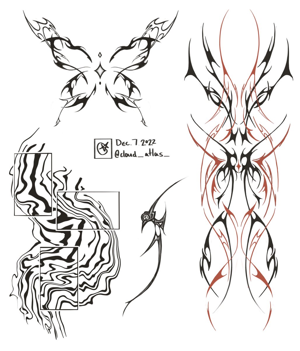 cloud_atlas_'s tweet photo. be honest. would you get any of these tattooed. https://t.co/fZoeGquUS5