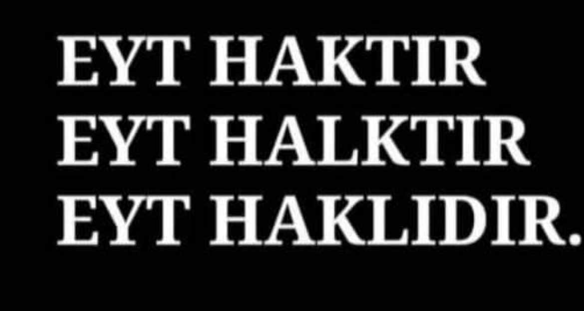 #EYTdeYasKosulunaHayır