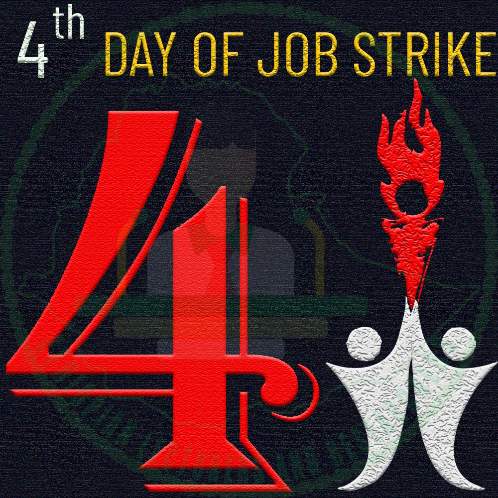 EthioTeacher's tweet photo. 📡 BREAKING NEWS 📡
The nationwide Job Strike held by Ethiopian university lecturers &amp; TA is on its fourth day as the government refused to fulfil their basic needs. We need justice! 
We have to eat before teaching others!
#EthiopianLecturers
#RequestForBread #NoPolitics #CNN https://t.co/yTCJK6BHFh