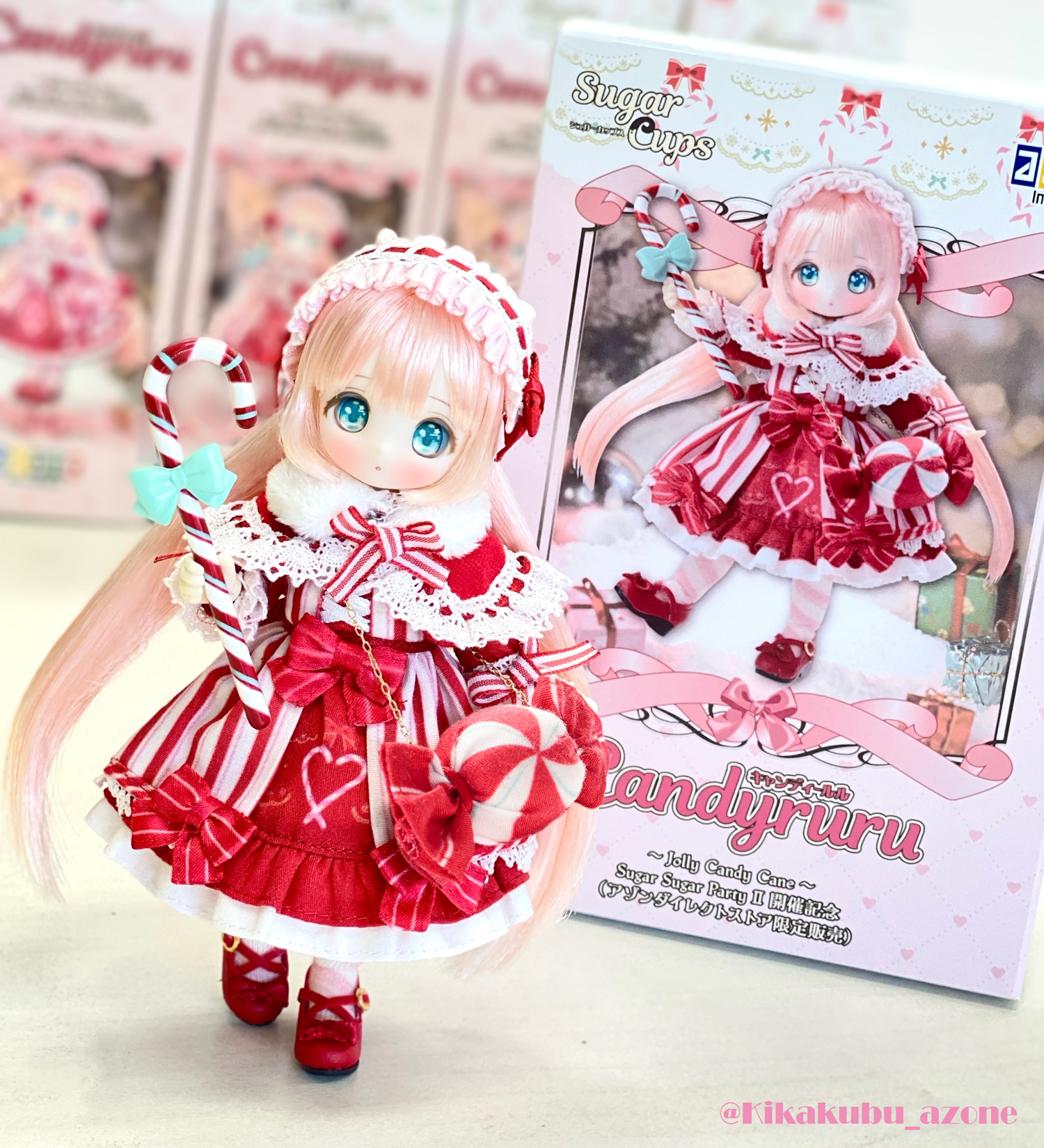 アゾン シュガーカップス キャンディールル Jolly Candy Cane