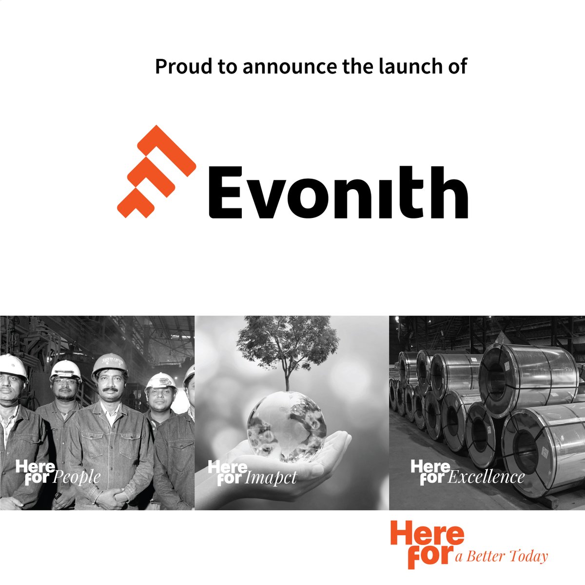 NithiaCapital's tweet photo. We are proud to announce the launch of Evonith

Evolution is in Evonith’s DNA. It symbolizes Nitha Capital’s evolution in India.

It paves the way to become a new-age industrial manufacturer in the business of metals and mining.

#evonith #newbeginnings #newpeaks #nithiacapital https://t.co/TjdP27ZQcy
