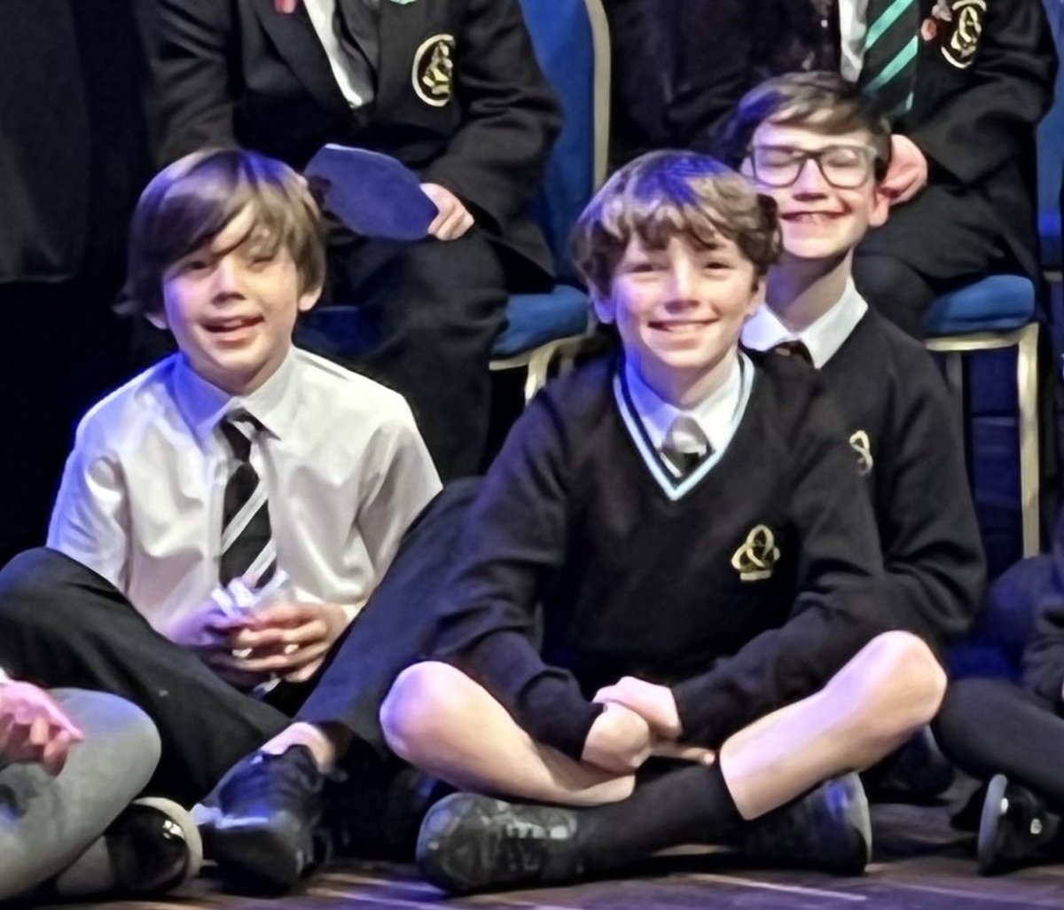 news4trinity's tweet photo. Last night ⁦@BlackheathHalls⁩ for the #TurningoftheYear was fabulous. Our singers (some seen below in a secret photo) were fabulous. I know ⁦@coldplay⁩ would be proud of your version of #fixyou thanks ⁦@LewishamMusic⁩ #LearningLovingLiving https://t.co/tIyE8BR9XY