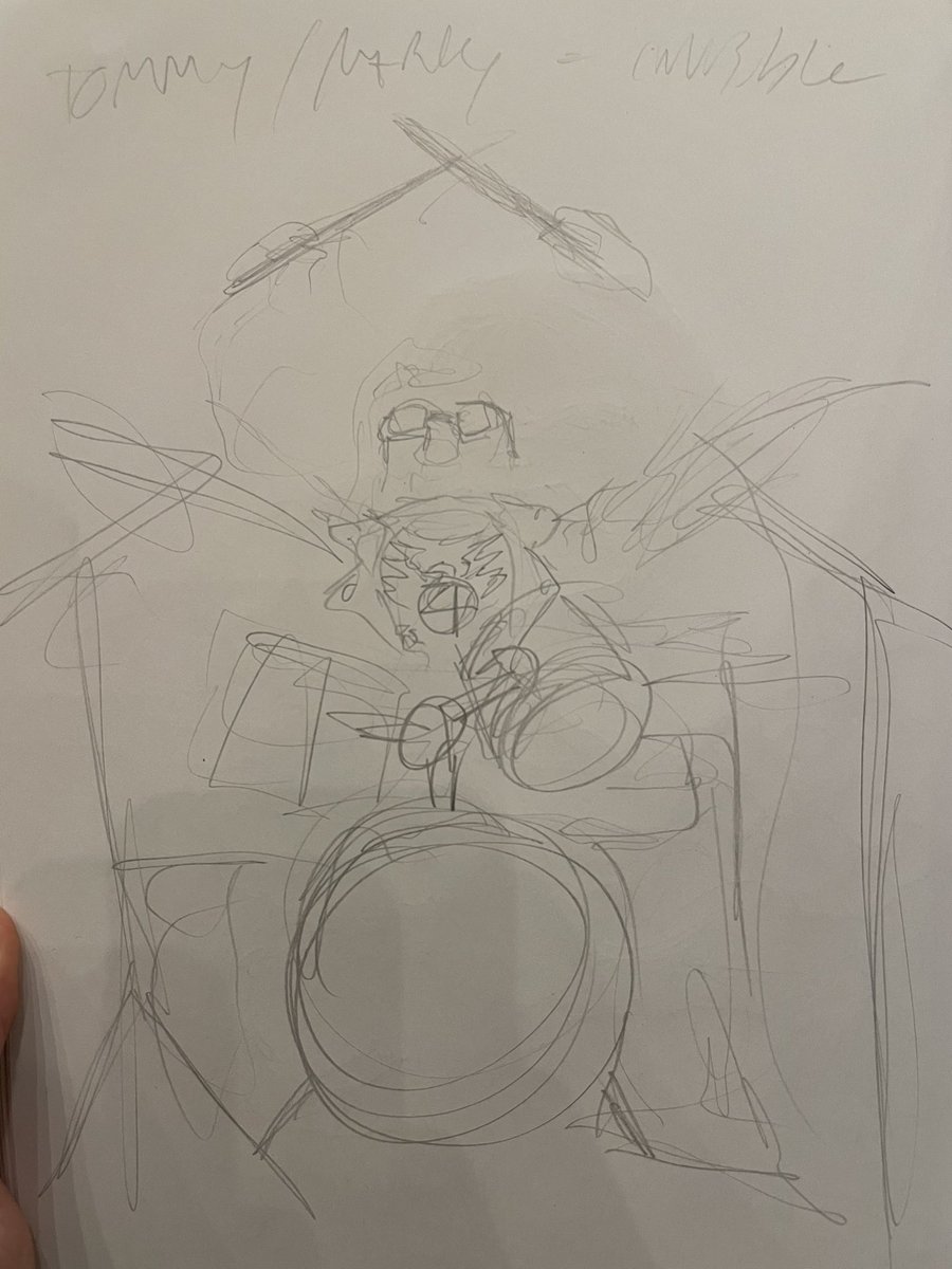 TheRealMaxGrove's tweet photo. Has this mash-up been done before? The Ramones/ Fantastic Four.  #WorkinProgress #comicartist #marvel #punkrock #ramones #fantasticfour https://t.co/CO2axJyGHu