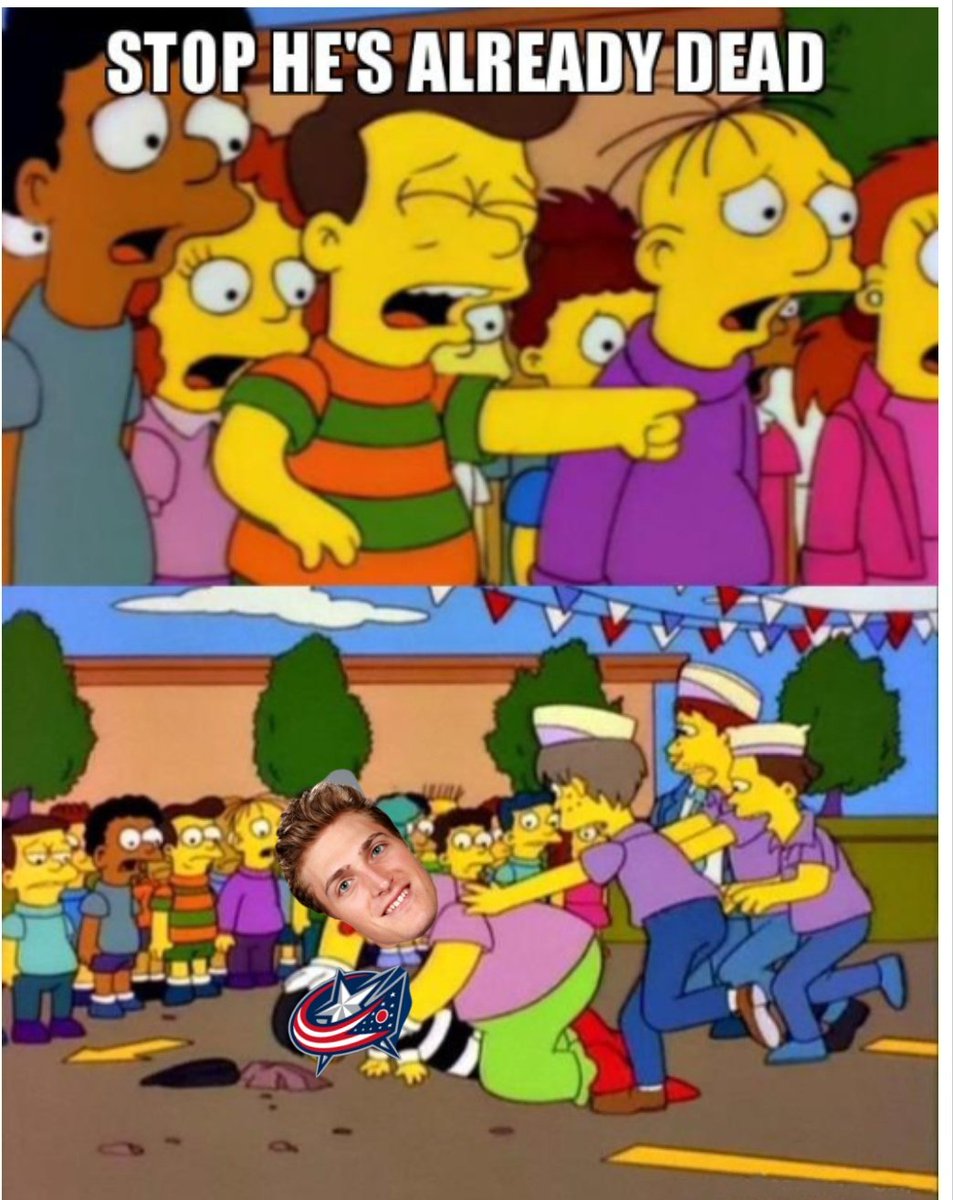 LettuceMercer's tweet photo. What the hell is happening #cbj #LetsGoBuffalo game https://t.co/KeGfSRXJDa