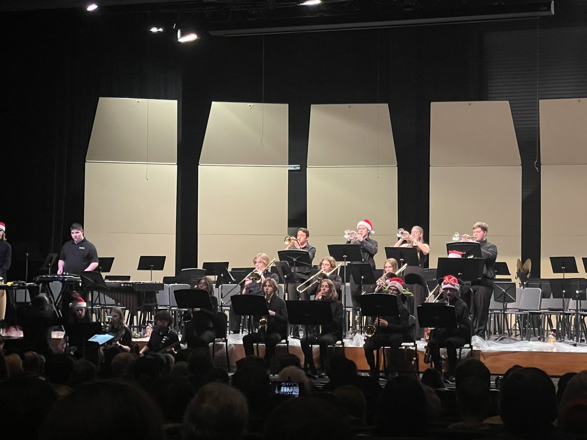 Love me some Blazer Band! Tonight was fun, dynamic, and technically creative! Thank you for a beautiful holiday concert! <a href="/GEHSBlazers/">Gardner Edgerton High School</a> <a href="/GEHS_band/">GEHS Band</a>