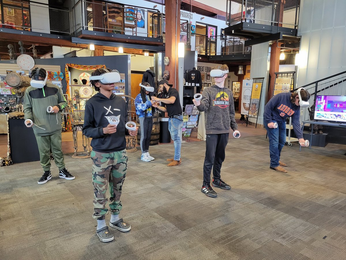 DCarroll1215's tweet photo. Got the opportunity today to go to Roots101: African American Museum with a great group of kids today. So much was taught and learned today. To keep history from repeating itself, things must change. #IfYouHaveNoVoice #YouHaveNoPower
#EastMiddle https://t.co/T4NlvjSlJT