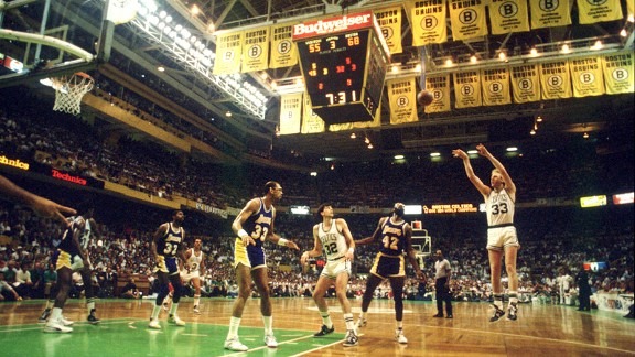 Happy 66th birthday today (12/7) to Larry Bird. 