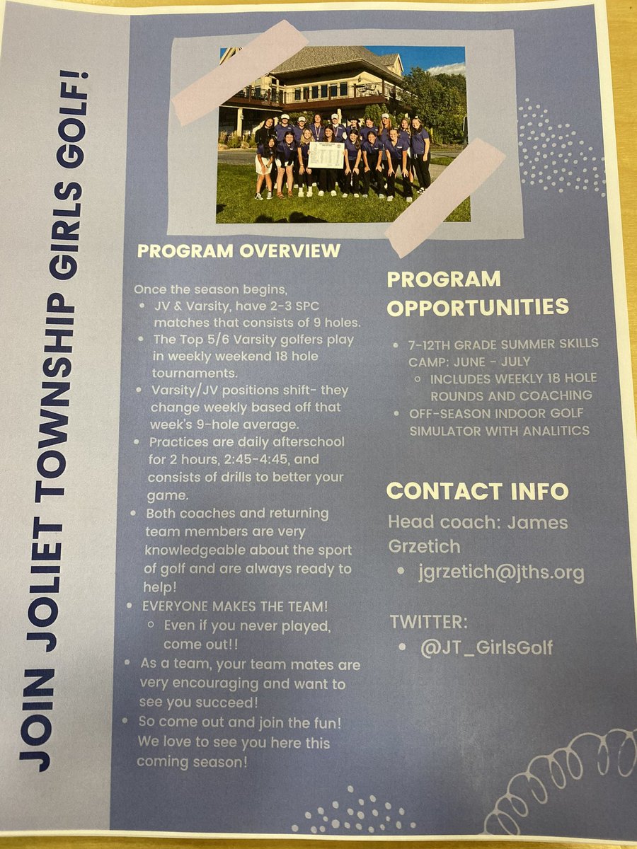 8th Grade Preview Night at Joliet West &amp; Steelmen Showcase at Joliet Central tonight.  Check out the setups the girls made at both campuses for our incoming freshmen!  Very proud of the way they take ownership in our program! <a href="/natoc02/">Coach O’Connell</a> <a href="/JolietCentralAD/">Joliet Central Athletics</a> <a href="/JolietWestAD/">Steve Millsaps</a>