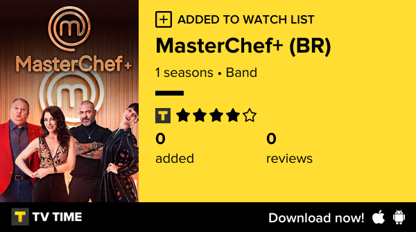 Dannn_SP's tweet photo. I've just started following MasterChef+ (BR) https://t.co/F72yIAq9F8 #tvtime https://t.co/txH9aBwkZY
