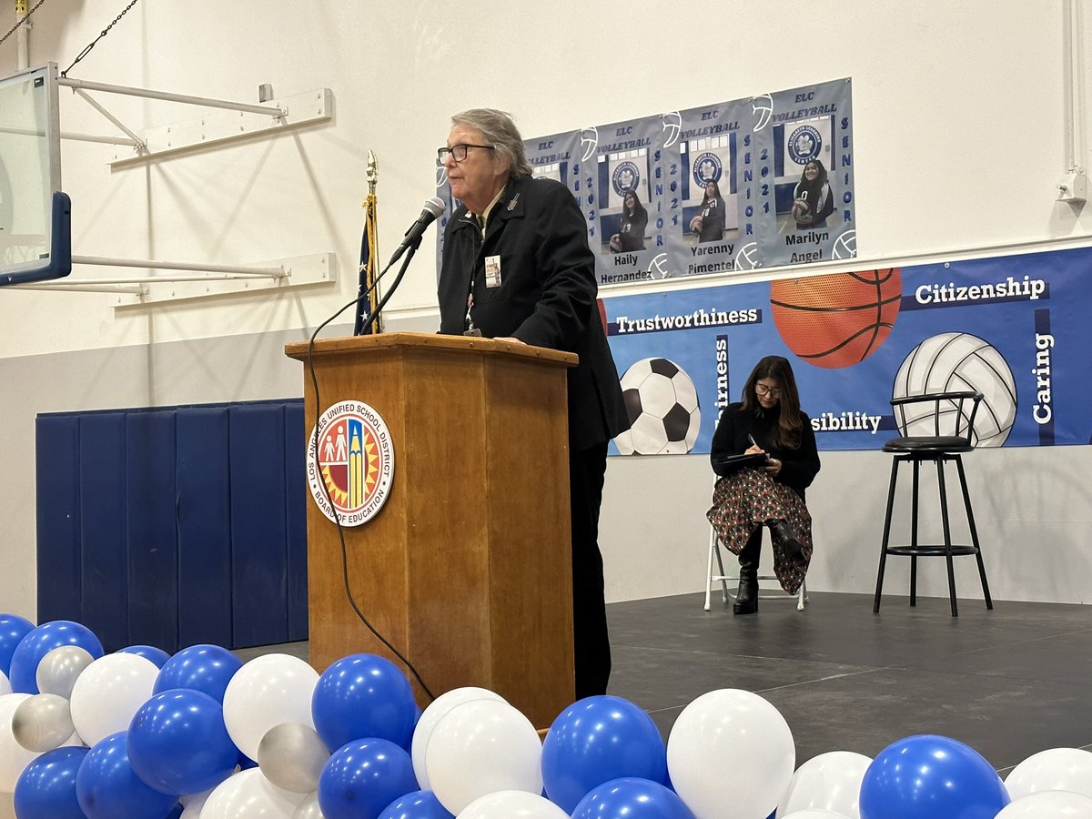 LASchoolsEast's tweet photo. #ElizabethLearningCenter celebrates the $134 million investment which includes two new classroom buildings, a new library, new physical ed space, & upgrades to the existing campus. When completed, students will have all the amenities of a state-of-the-art learning environment! https://t.co/Gb95Qu9Dsf