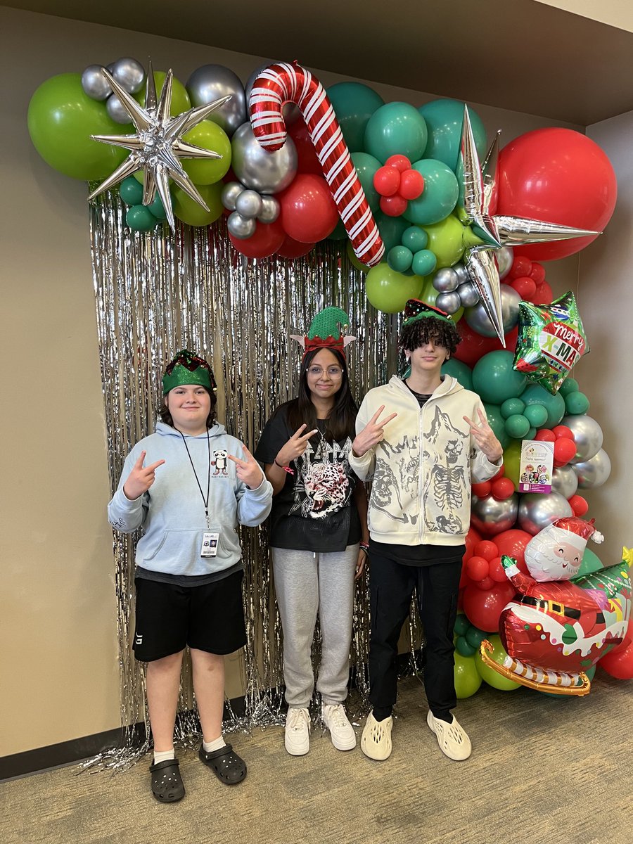 Leaman JH 12 Days of Christmas- Hat Day                  Love our elves.