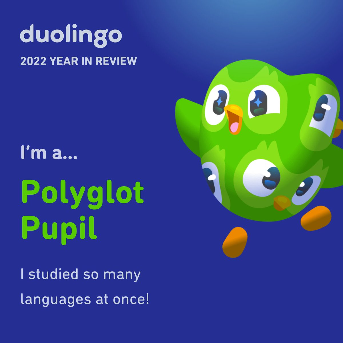 RedVirus99's tweet image. I’m a Polyglot Pupil! What’s your Duolingo learner style? Such a good title #Duolingo365