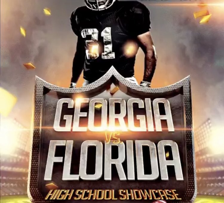 I have Blessed to be invited to the Georgia vs Florida showcase <a href="/OreyFerrell/">Orey Ferrell</a> I’m extremely thankful for the opportunity <a href="/CoachJHeyward/">Joshua Heyward</a> <a href="/CoachSelby_/">Ryan Selby</a> <a href="/CoachDDorsey/">Daniel T. Dorsey</a> <a href="/RecruitGeorgia/">Recruit Georgia</a>
