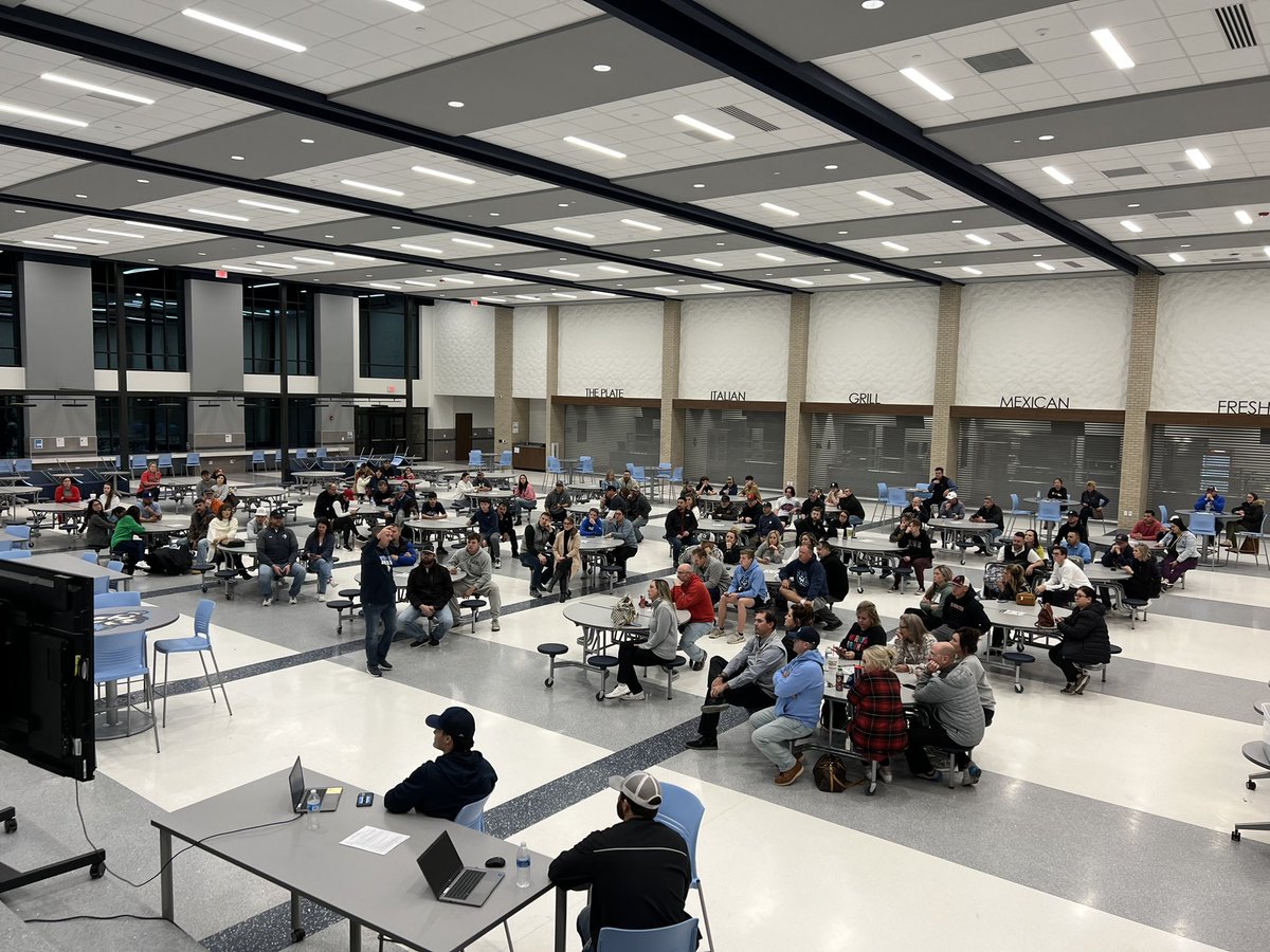 WPlainsBaseball's tweet photo. Great turnout for the first Wolfpack Baseball parent meeting! A lot of excitement for the 2023 season! 
@CanyonAthDept @WPlainsFB @WPHSbooster @WPlainsWolves https://t.co/uUNHnKoM42