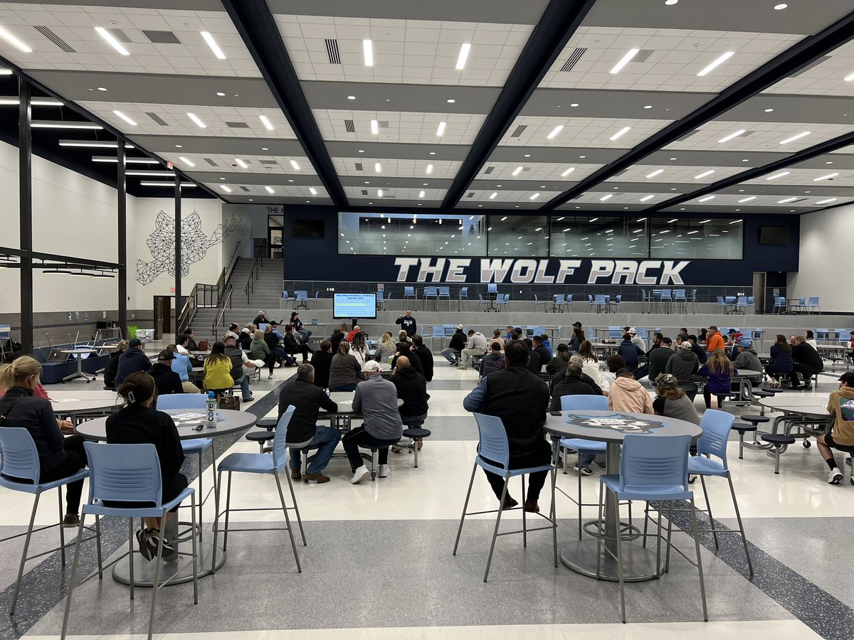 WPlainsBaseball's tweet photo. Great turnout for the first Wolfpack Baseball parent meeting! A lot of excitement for the 2023 season! 
@CanyonAthDept @WPlainsFB @WPHSbooster @WPlainsWolves https://t.co/uUNHnKoM42