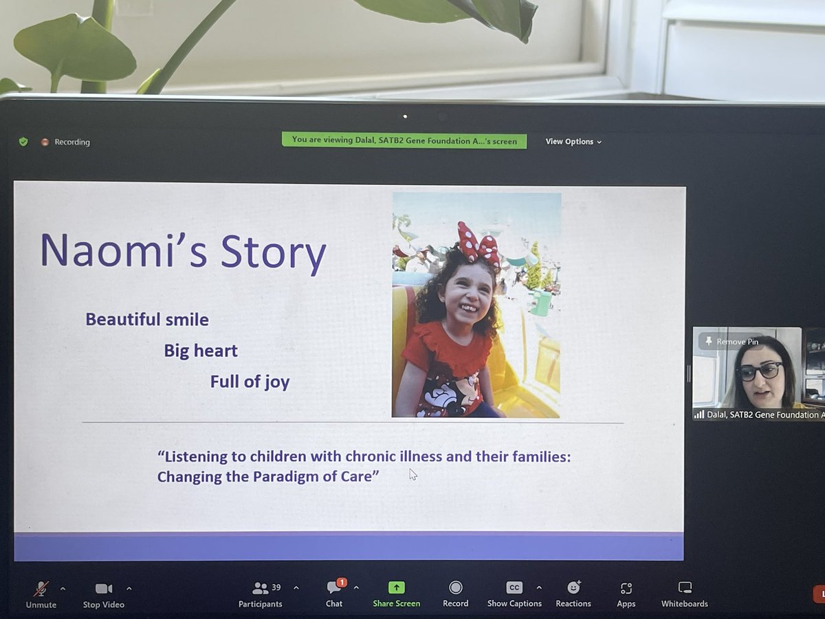 Kris Pierce (@krispmelb) on Twitter photo @Satb2Australia Founder, Dalal Baumgartner sharing Naomi’s story and how SATB2 impacts her wellbeing.. It takes a village when you have a rare chronic illness #satb2 <a href="/ChildUnLTD/">Child UnLimited</a> @Satb2Australia Founder, Dalal Baumgartner sharing Naomi’s story and how SATB2 impacts her wellbeing.. It takes a village when you have a rare chronic illness #satb2 <a href="/ChildUnLTD/">Child UnLimited</a>