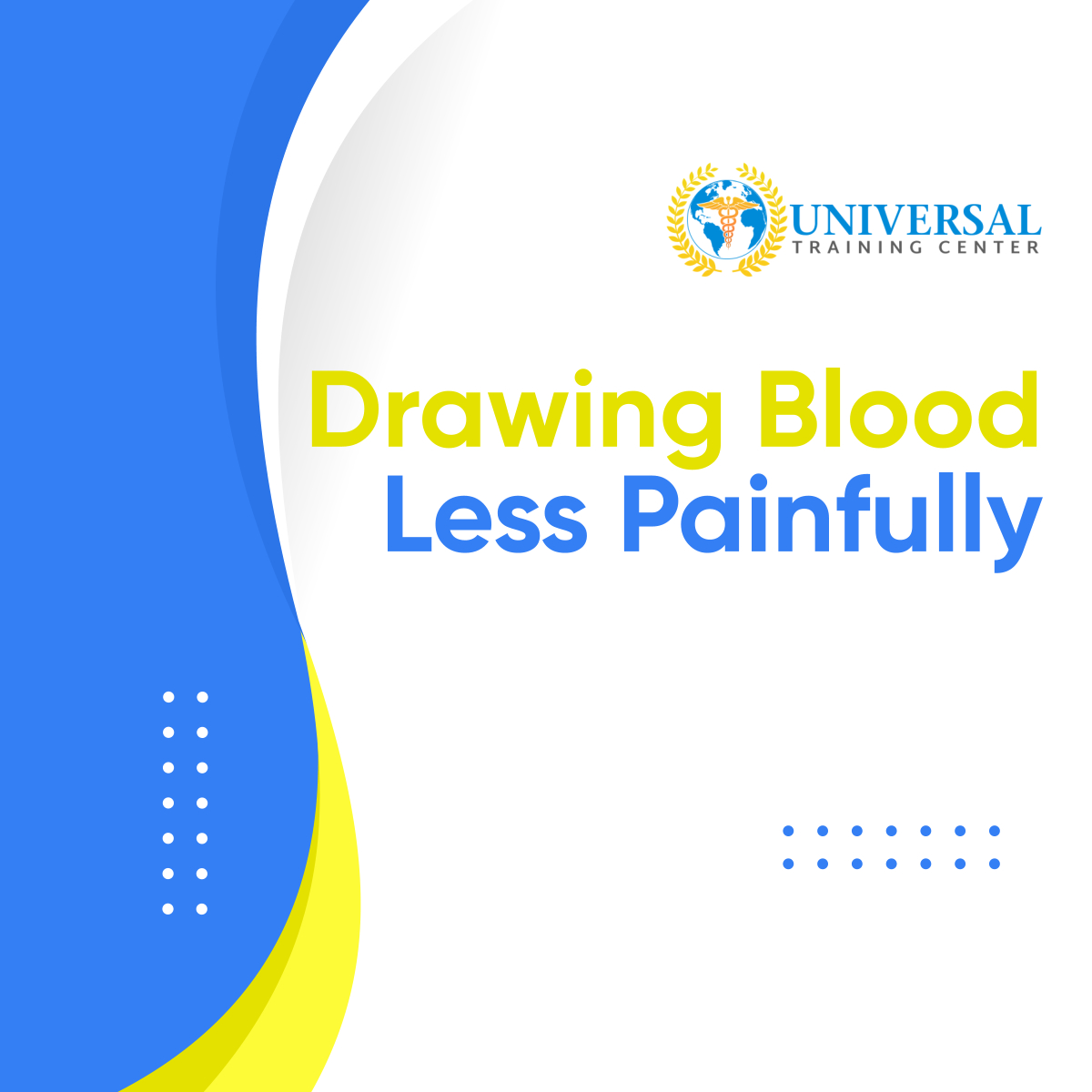 Universal Training Center on Twitter "Did you know? Anchoring the vein