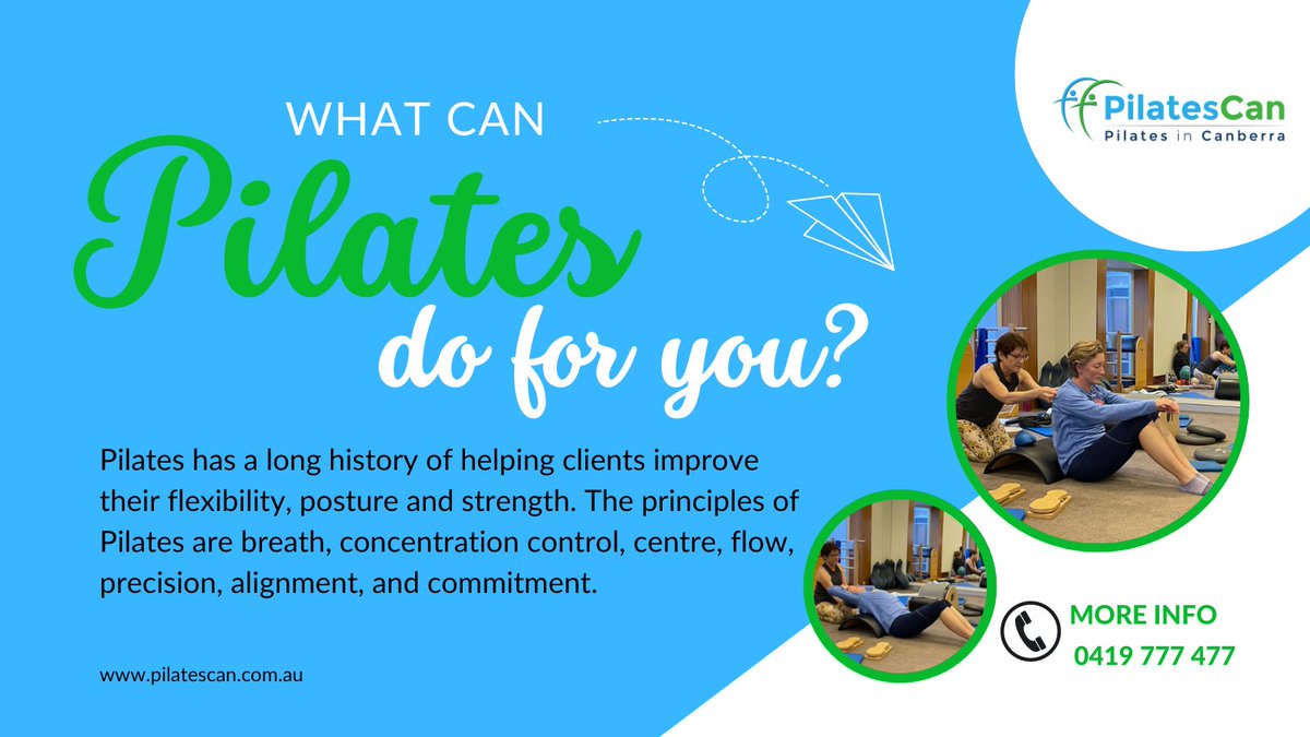 pilatescan's tweet photo. Visit https://t.co/Eb6O4XAbhG or you may call us at 0419 777 477 for inquiries about our services.
#Pilates #PilatesBenefits #ReformerPilates #MatPilates #PilatesCanberra #JosephPilates #PilatesforBeginners #pilatesquote #ClinicalPilates #pilatesquote https://t.co/jo76YX7M9B