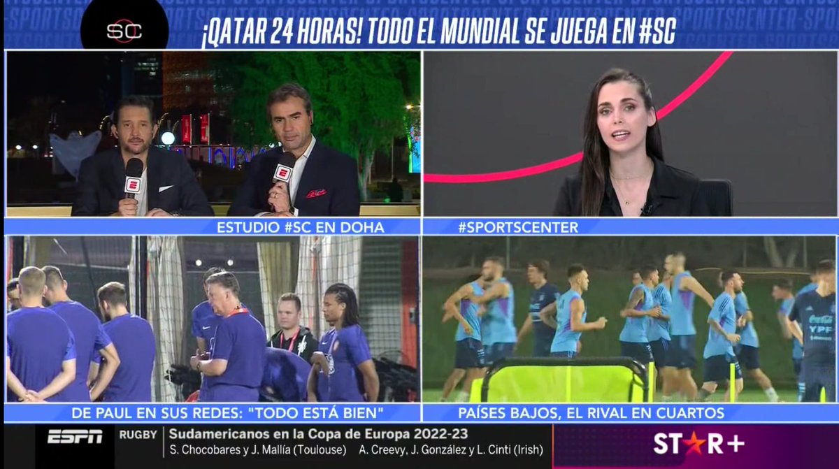 stefi_fans's tweet photo. Miércoles de SportsCenter https://t.co/WbKaXuoDEo