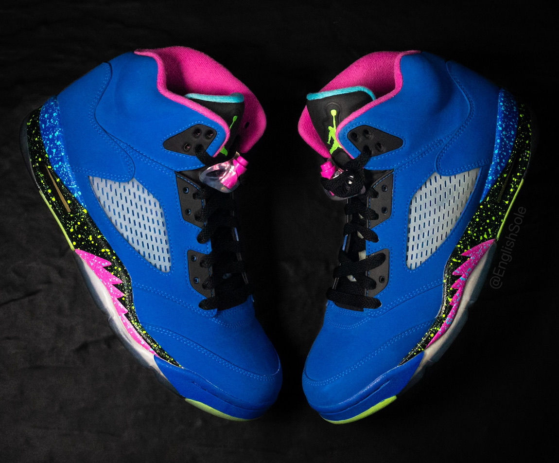 SBDetroit's tweet photo. Detailed Look at the Air Jordan 5 “Bel-Air” Sample 👀  https://t.co/fMQEyORil1 https://t.co/4lVFHbIxYP