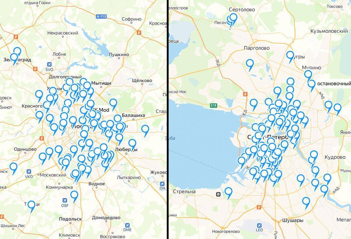 ⚡️📣Here we go. Vladimir Putin: "The threat of nuclear war is growing, it's a sin to hide it"⚡️📣
Here is a map of the bomb shelters in Moscow and Saint Petersburg.  Let God be with us