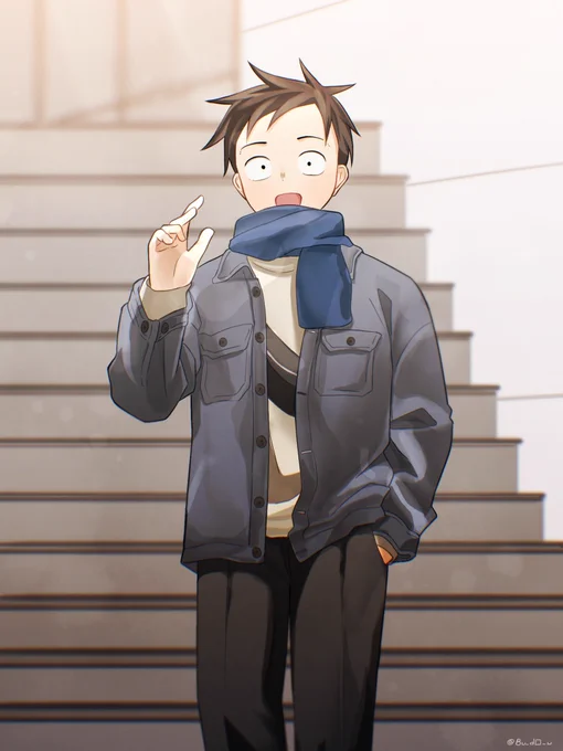#今年も残りわずかなので今年一番伸びた絵を貼るふたり(??歳) 