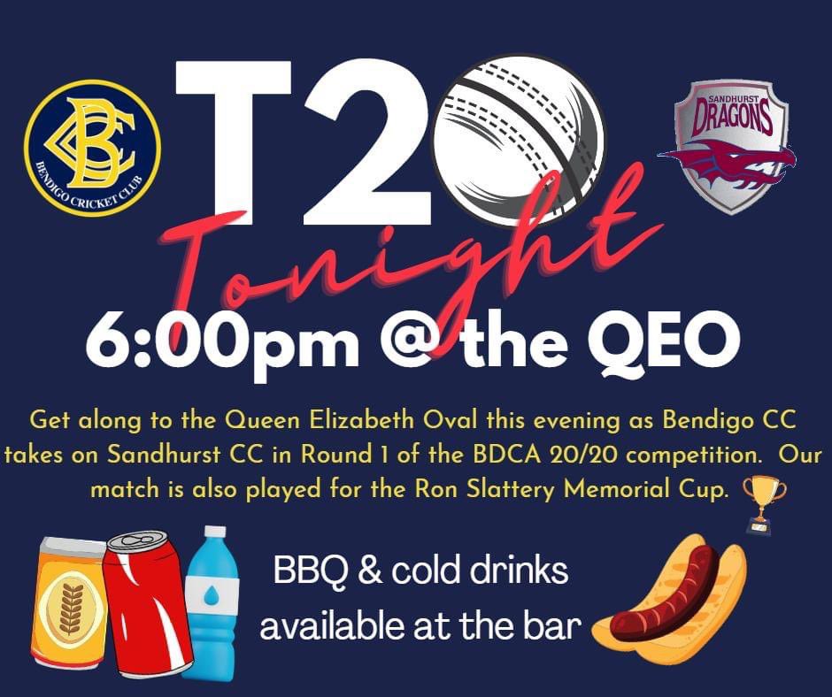 Get down the the QEO tonight to support our boys from 6pm. BBQ and bar available. Game will also be streamed live on our YouTube page via FrogBox thanks to E+ Architecture