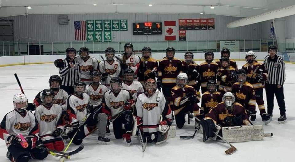 BDHA_Beavers's tweet photo. Beaver Dam 12u Wildfire hosted the 12u Junior Warbirds this weekend.
While this may seem like a regular Saturday morning, it was an extra special game. These female athletes had 2 female refs calling their game! All girls on the ice!
Keep growing the game!
@WAHA_Hockey #bdha https://t.co/MZug3dvbAb