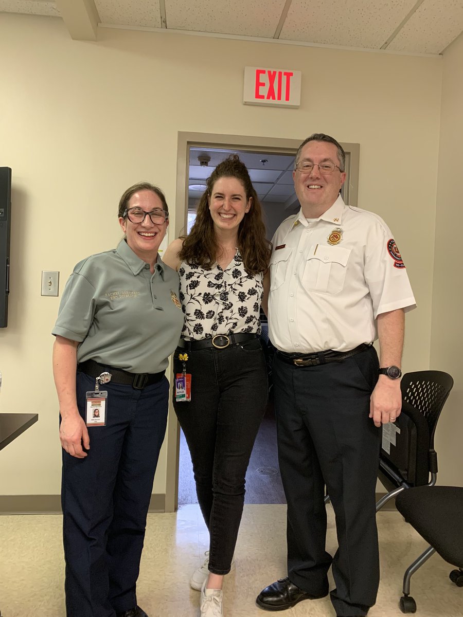 I was honored to present with two EMS leaders today, Rachal Barnhard and <a href="/natalie_zink/">Natalie Zink, M.D.</a>. <a href="/cobbcountyfire/">Cobb County Fire & Emergency Services</a> and <a href="/SmyrnaFireGA/">Smyrna Fire (GA)</a> presented to <a href="/WellstarHealth/">Wellstar Health System</a> physician residents on how to best utilize the EMS system.  There was a lot of <a href="/goes_by_hazzard/">Kevin Hazzard</a> mixed in.