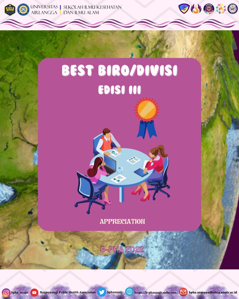 Bphaunair's tweet photo. [BEST BIRDIV EDISI III]
informasi selengkapnya dapat di akses melalui link berikut :
https://t.co/pK6MBThI4z

#bestbirdiv
#BiroCasa
#B-PHAUNAIR2022
#KabinetMembara
#MajuBerprogresBersama https://t.co/fDdtcjxtHC