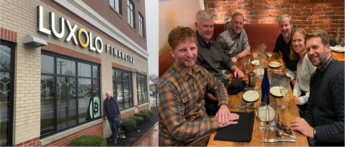 Thanks <a href="/luxolofinancial/">LUXOLO</a>, Daren Hebold, <a href="/BKrcz/">Bernd Krczal</a>, Danielle Davis, Michael Seymour, for a great lunch and showing us around #portlandME and your amazing offices! <a href="/DougMcCalmont/">Doug McCalmont</a> and Paul McCarthy are excited to expand our partnership with you under our shared incubator <a href="/QUBIC_LABS/">QUBIC Labs</a>.