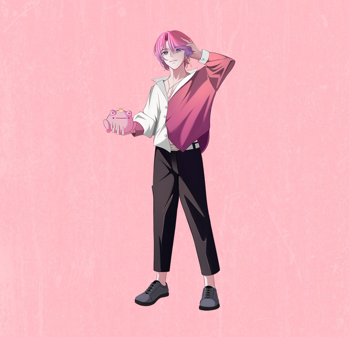 「pink - leader of the group- the princely」|rachel 🐸 reichenbachのイラスト