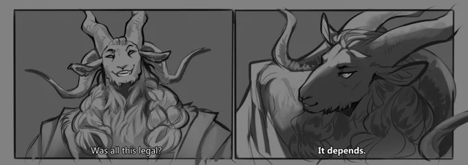 Very glad to see people enjoy this man,

he's an archfey in a campaign ran by a dear friend of mine 👀✨ 