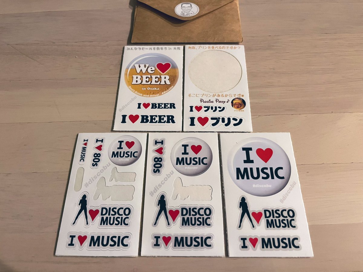 sawa_B4's tweet photo. 片してたらこんなの出てきた。
11年？12年？

#discobu https://t.co/DGCbOFTMYo
