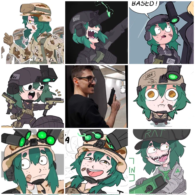 People are doing the art vs artist trend again 