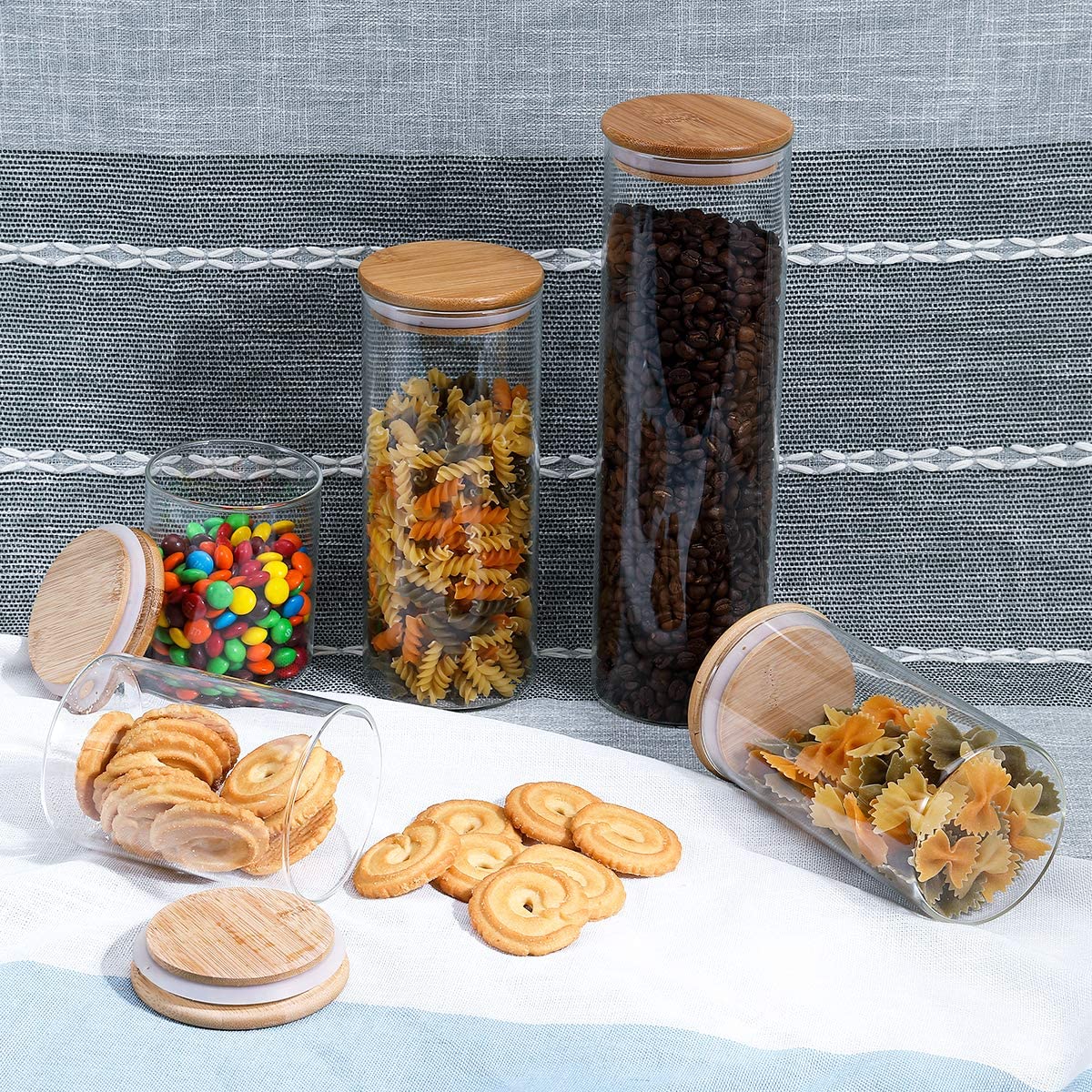 LinGlassware's tweet photo. Wow, pls check our jar, it really makes your kitchen more beautiful and more clean and more tidy. https://t.co/4pOMQF4cHa