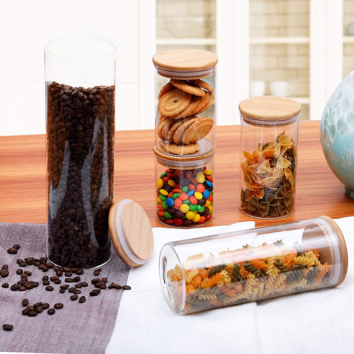 LinGlassware's tweet photo. Wow, pls check our jar, it really makes your kitchen more beautiful and more clean and more tidy. https://t.co/4pOMQF4cHa