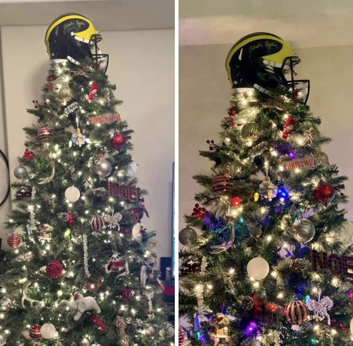A very Go Blue Christmas <a href="/UMichFootball/">Michigan Football</a> <a href="/CharlesWoodson/">Charles Woodson</a> <a href="/Jbooty88/">Jake Butt</a> <a href="/MichiganOnBTN/">Michigan On BTN</a> <a href="/DesmondHoward/">Desmond Howard</a>