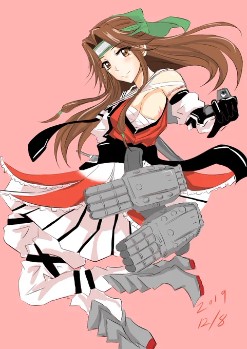 過去の進水日絵～今年で5回目か、色々あったけど描き続けられてよかった来年はもっと可愛く描くから 