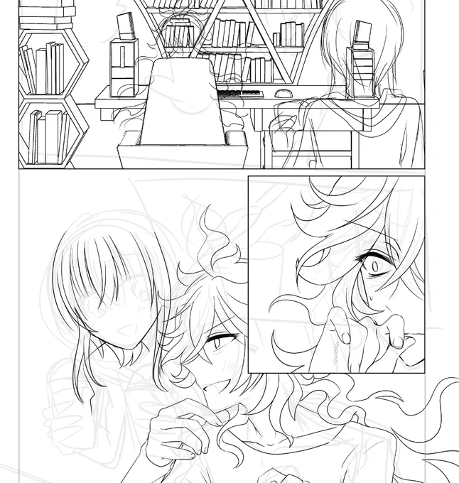 セリフなし漫画 