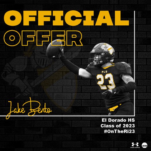 I am extremely grateful and excited to announce that I have received an offer from Pacific Lutheran University! @LuteFBKeimTime <a href="/PLUFootball/">Pacific Lutheran Football</a> <a href="/BrantMcAdams/">Brant McAdams</a> <a href="/EDHSFOOTBALL/">El Dorado HS Football</a> <a href="/edhsathletics/">goldenhawks</a> <a href="/coachlamonda/">Zack LaMonda</a>