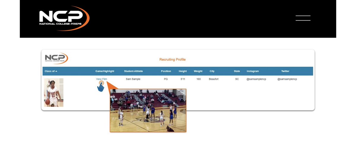 NCP Sports / National College Preps tweet media