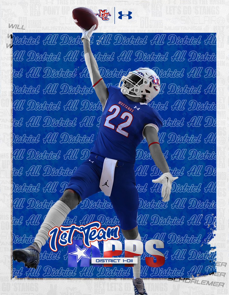 🎖 TAPPS 1-DII 1st Team All-District 

Senior - Tight End <a href="/WillSchorlemer/">Will Schorlemer</a> 
   
🔵#PonyUp🔴