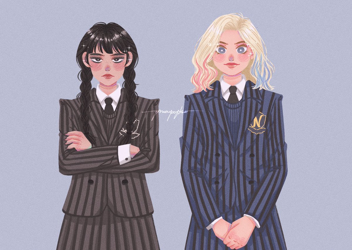 girlfriends 🖤💖

#wednesdayaddams #enidsinclair