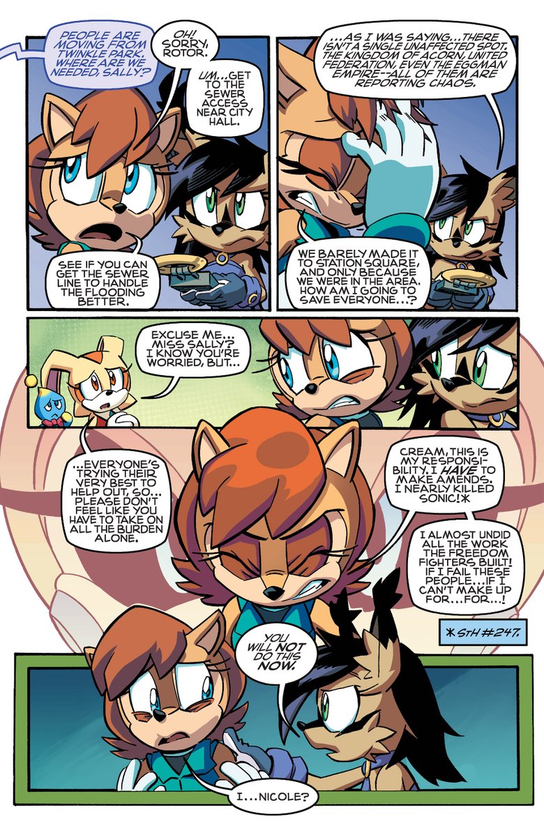 From Sonic the Hedgehog issue 257