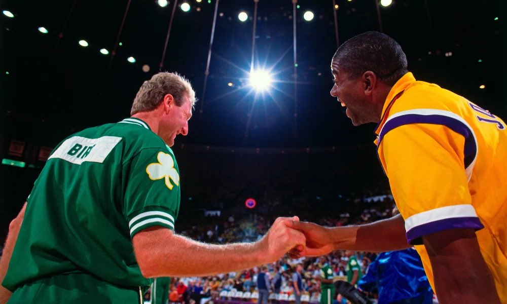 Happy birthday to my enemy turned great friend Larry Bird!! Larry was dominate since the day he stepped on the court at Indiana State and carried it one with the Boston Celtics!