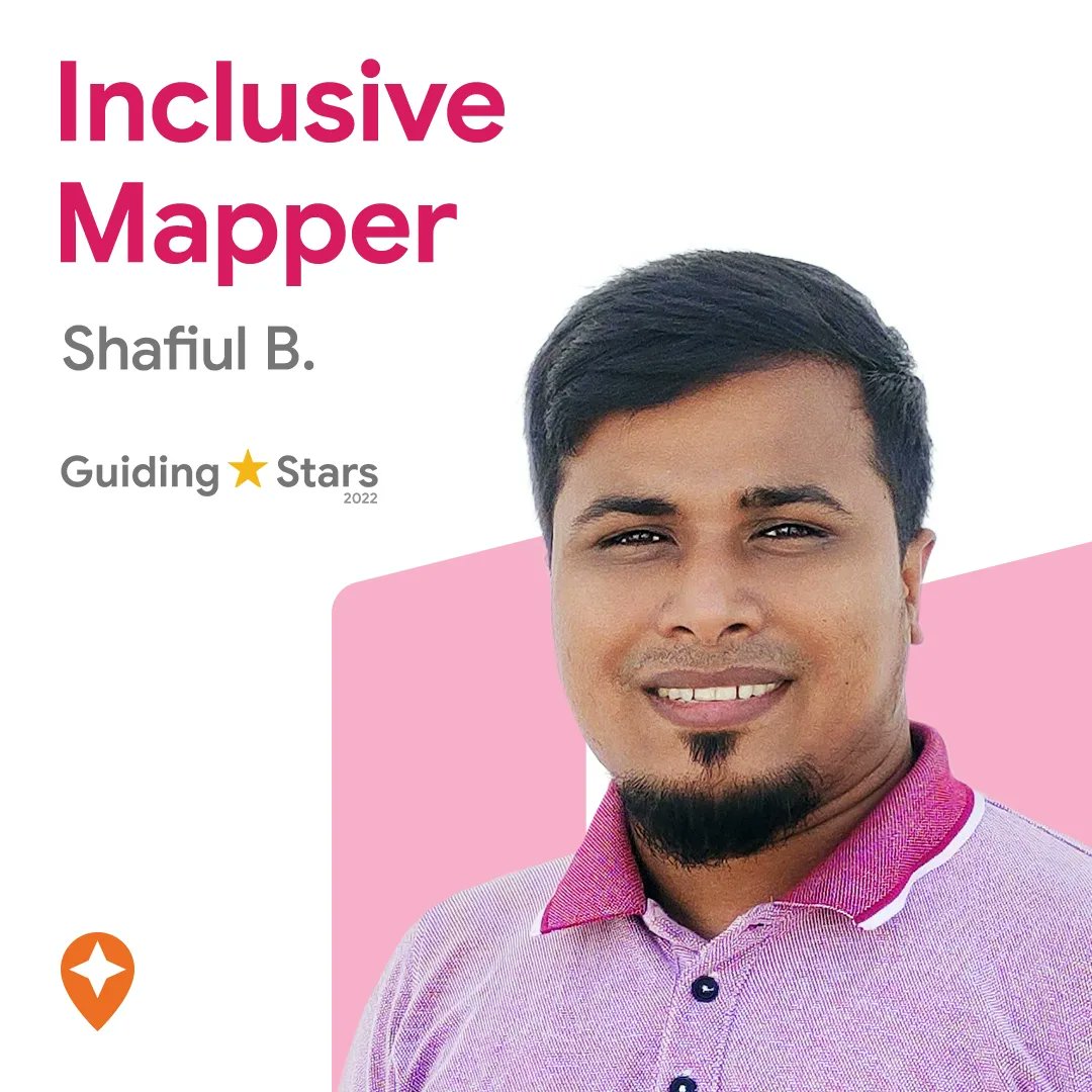 shafiullg's tweet photo. Another big achievement of 2022, 
Guiding Star 2022 on the inclusive Mapper Category. About 1 billion users use Google Maps and Local Guides around the world, contribute for shape  the @googlemaps better and Accessible for all. https://t.co/7cDrsTuuiF
#LocalGuides
Happy Guiding! https://t.co/ydtREK6inP