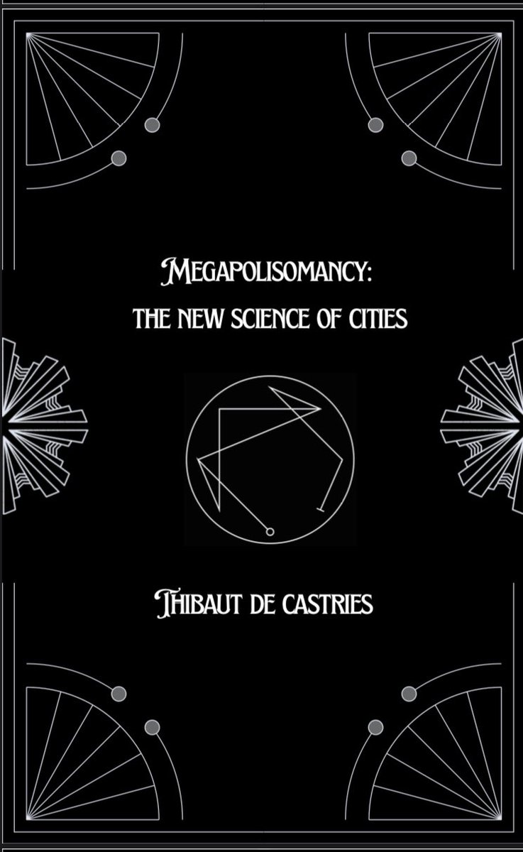 augustdoesever1's tweet photo. A teaser of an upcoming anthology with a fictional cover of the #megapolisomancy book by the Master Black Pythagorean #ThibautdeCastries from #FritzLeiber #OurLadyofDarkness https://t.co/FUNsyk3XbB